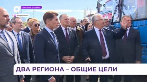 Экономическое и гуманитарное сотрудничество развивают Приморье и Республика Беларусь