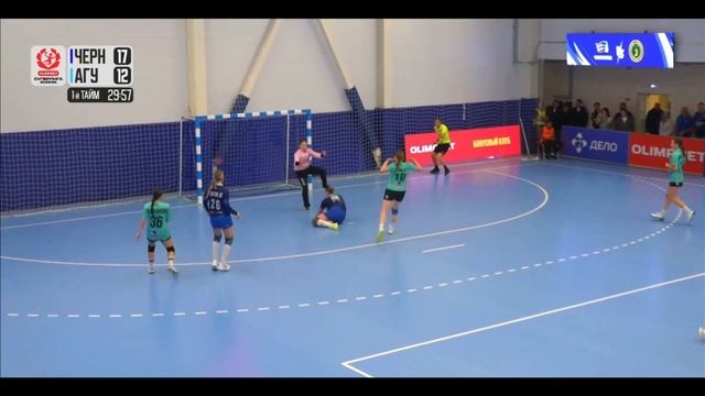 Броски Черноморочки в игре Черн Vs Майкоп(1)