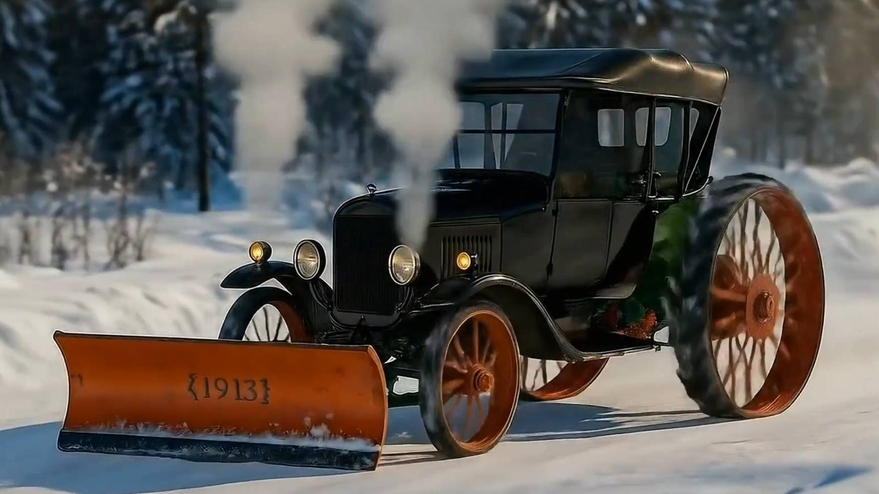 Снегоуборочные машины США с 1913 г. История трансформации #Technoyarus