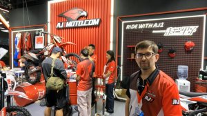 Эндуро мотоциклы AJ1. Презентация на выставке CIMA MOTOR.  Бестселлеры, новинки, лучшие разработки