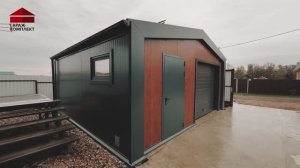 Гараж из сэндвич-панелей | Дороховы дачи | Гараж комплект