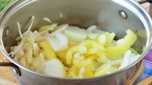 Лечо с капустой на зиму