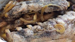 Нежные карамелизированные ребрышки