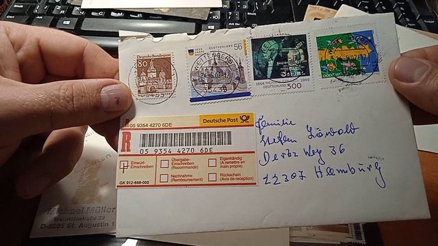 Очень интересный материал из Германии. Филателия марки хобби stamp philately hobby