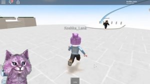 АКВАПАРК В ROBLOX Waterpark развлекательное видео говорящая КОШКА ЛАНА играет