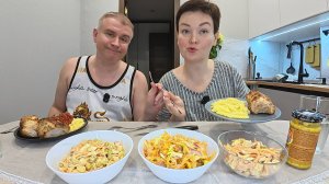 Мукбанг -36 кг и -ОБЪЕМЫ! СЫТНЫЙ ужин под завязку! Худею без ГОЛОДОВОК, ни в чём себе не ОТКАЗЫВАЮ
