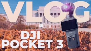 DJI Osmo Pocket 3 - тест камеры | VLOG and Walking