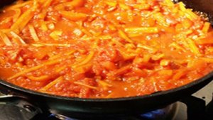 Лазанья с мясом и овощами