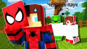 НЕЗАМЕТНО СТАЛ ЧЕЛОВЕКОМ ПАУКОМ В МАЙНКРАФТЕ, МУЛЬТФИЛЬМ