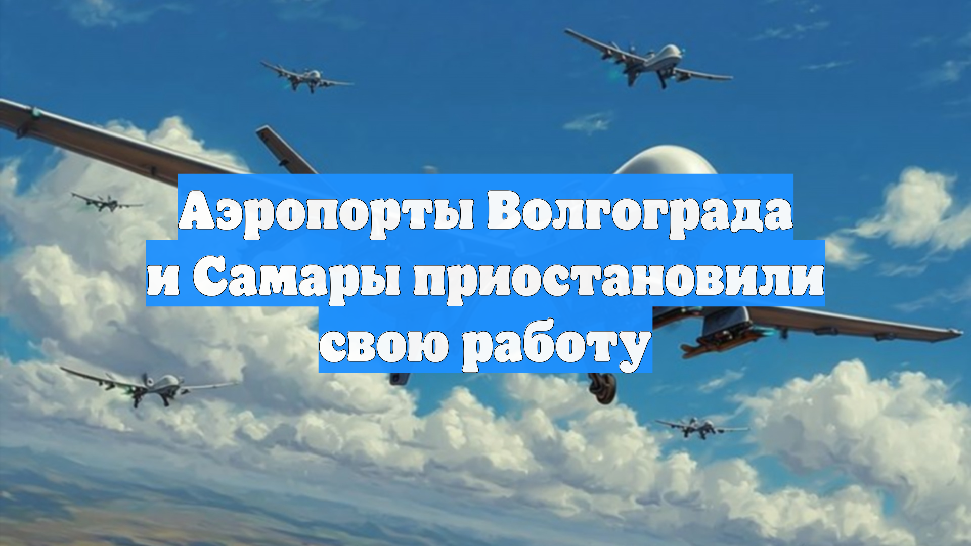 Аэропорты Волгограда и Самары приостановили свою работу