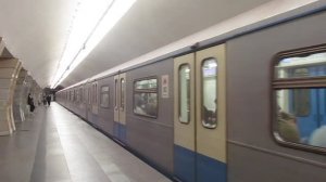 Поездка по Серпуховско-Тимирязевской линии на составах "Ока" - (19.09.2023)