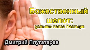 Божественный шепот: услышать голос Пастыря / Дмитрий Плугатарев