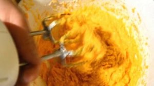 Морковный пирог с меренгой