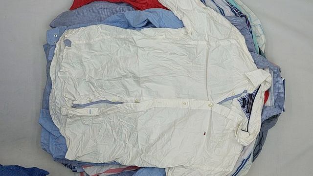 39458 Рубашки мужские Tommy Hilfiger, 4пак, Tommy Men Shirt 1/2, секонд (extra) оптом