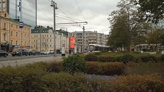 Трамваи на Белорусском вокзале