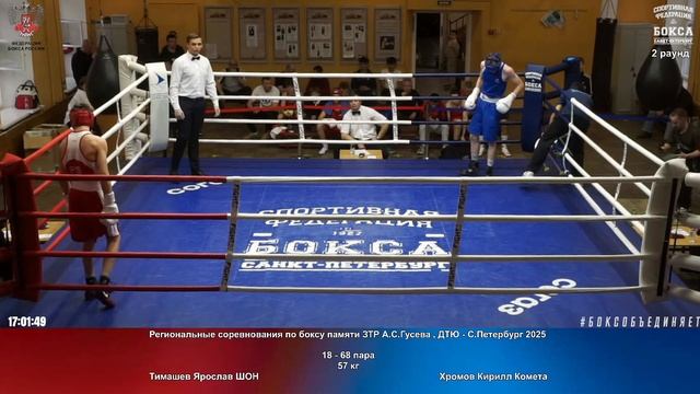 68 57 кг Тимашев Ярослав ШОН Хромов Кирилл Комета