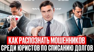 Как распознать мошенников среди юристов по списанию долгов