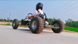 Модернизация электрокарта на внедорожные шины