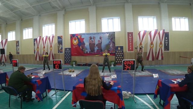 Толчок свыше 65 кг Чемпионат ВС РФ по гиревому спорту 2 группа 2025год