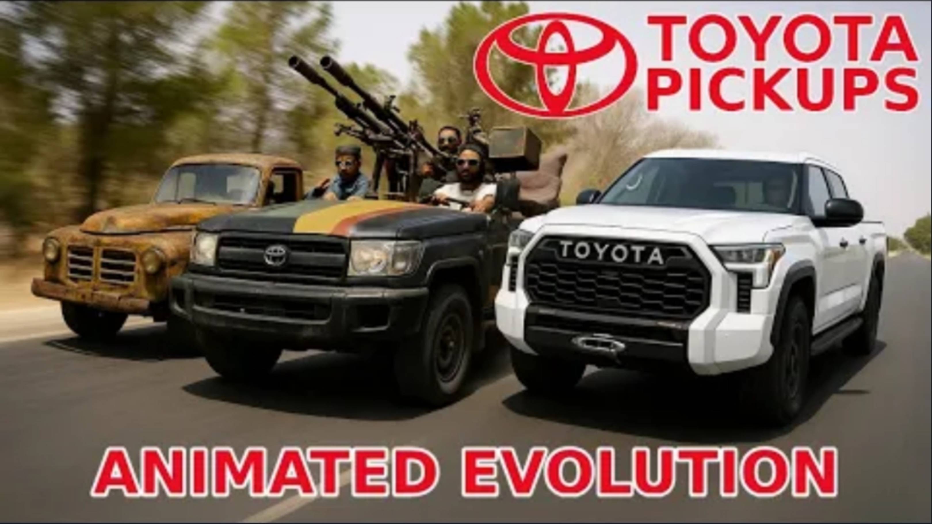 Toyota Pickup Эволюция (1947 → 2026)