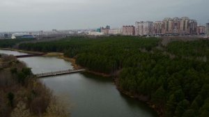 Сургут с высоты. Октябрь 2020.