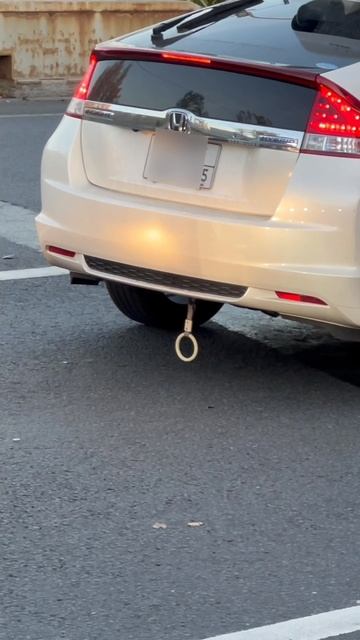 Зачем вешают на бампера кольца!?