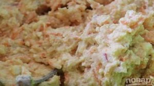 Морковно-яблочные сырники в ванильном соусе