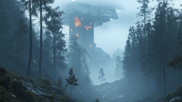 REPLICANT GHOSTS ⧸⧸ 1 Hour Sci-Fi Ambient Soundscape For Focus And Calm