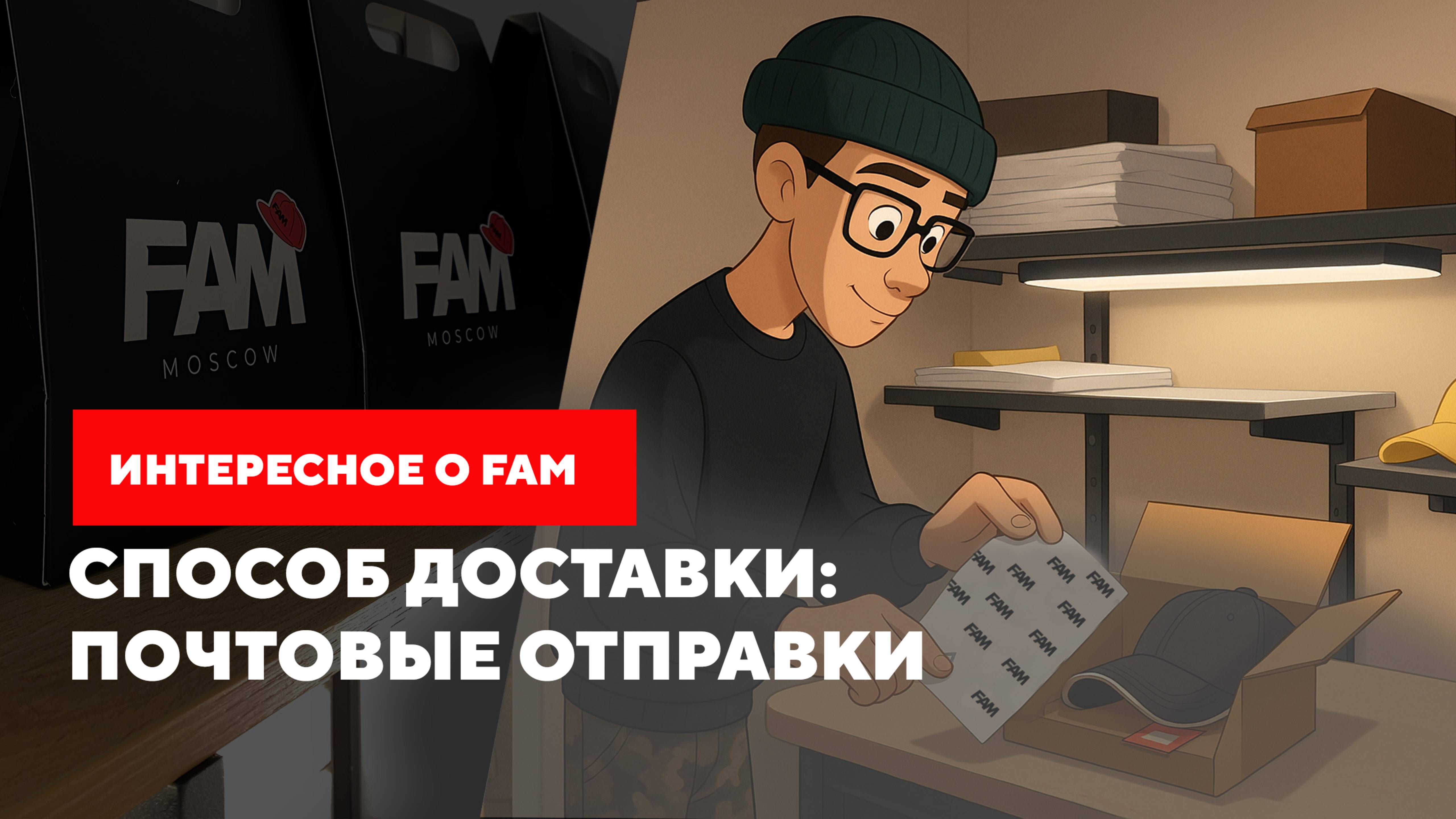 Как мы собираем в FAM почтовые заказы и как она выглядит