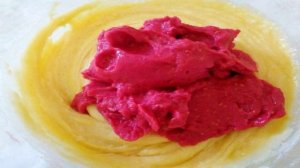 Малиновый кекс