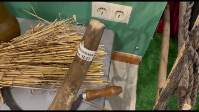 Уникальный экспонат этнокультурной выставки ― корнекопалка