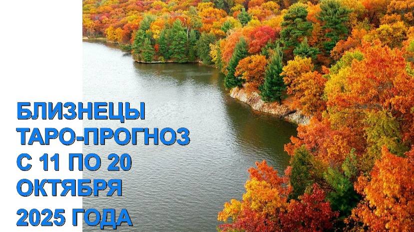 БЛИЗНЕЦЫ  ТАРО-ПРОГНОЗ С 11 ПО 20 ОКТЯБРЯ 2025  ГОДА