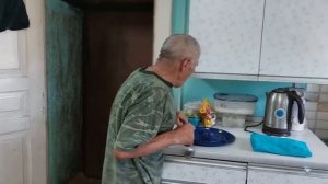 ОМЛЕТ ИЗ ГУСИНЫХ ЯИЦ!!!ГОТОВИМ У ДЕДА МАТВЕЯ!!!