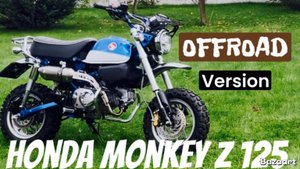 Honda Monkey Z 125 OffRoad Version