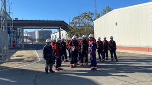 Рабочий визит руководства КТК на НПС "Тенгиз"