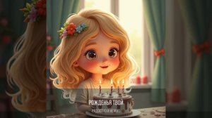 День рождения Насти - Автор Наталия Зайцева