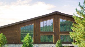 Остекление спортивно-делового центра в Altay Resort. Республика Алтай.