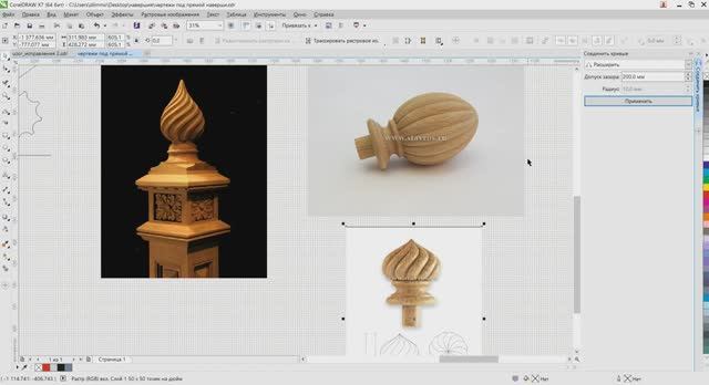 Винты и винтовые навершия для заходных столбов и балясин в 3ds Max за минуту