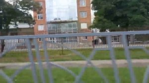 Переход видео 1 в видео 2 + размытие лица