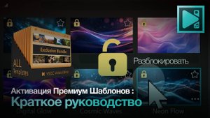 Как решить проблему экспорта проекта с премиум-шаблоном в VSDC