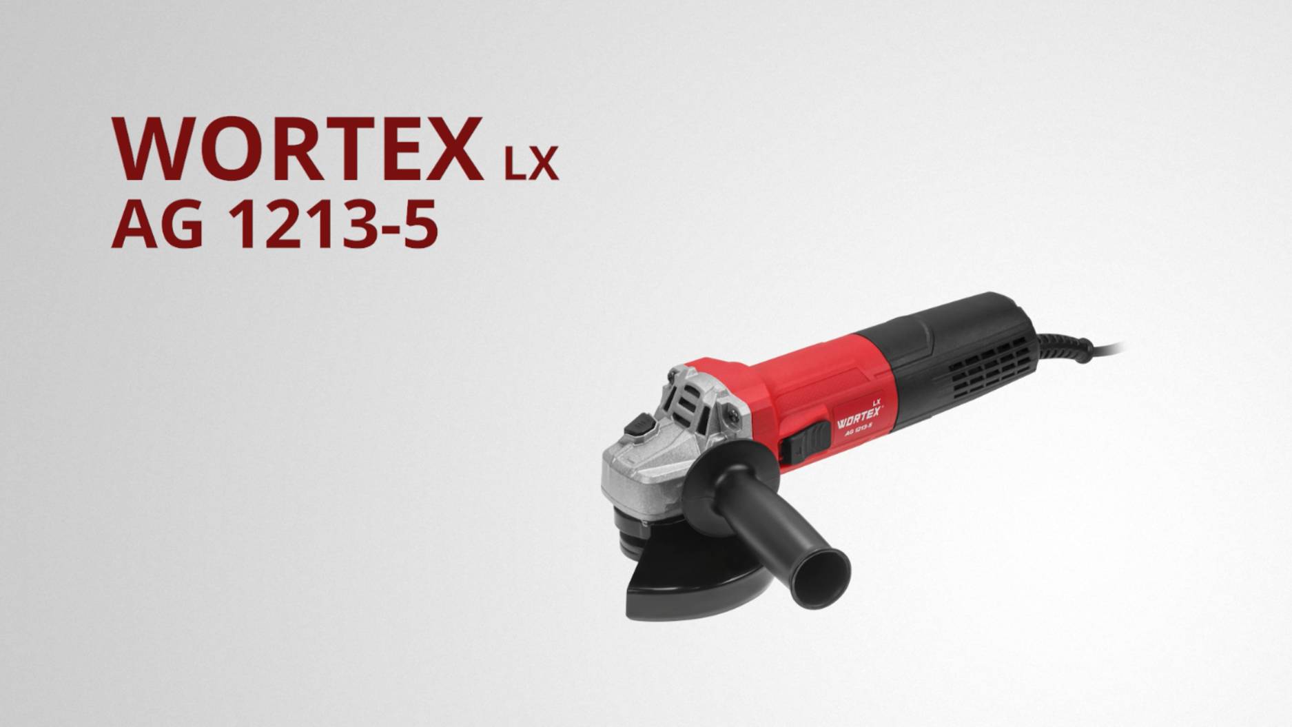 WORTEX LX AG 1213-5 Одноручная углошлифмашина