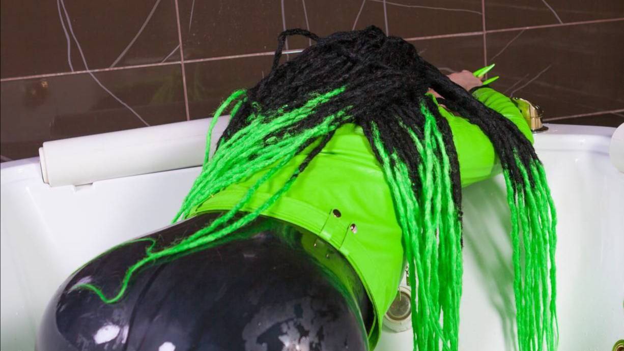Mistress. Domina. Latex Fetish. Latex Corset. Mummification. Sensory Deprivation.@Afroditagun666