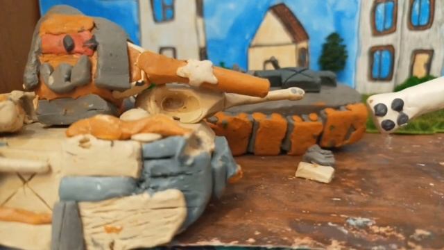 все серии 1 сезона! мультики про танки из пластина.
