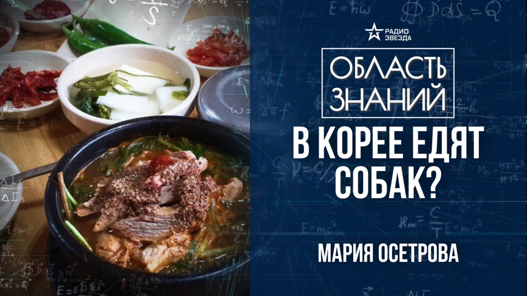 Правда и мифы о корейской кухне. Лекция востоковеда Марии Осетровой
