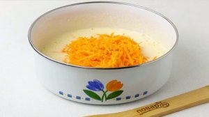 Морковный бисквит