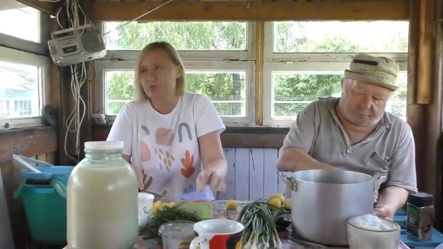 Окрошка от деревенского Шеф Повара!!!