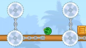 Красный Шар в игре Bounce Ball 5 Уровни 126-130