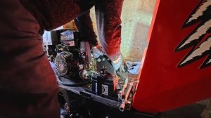 Мотобуксировщик Brait Установка дискового тормоза