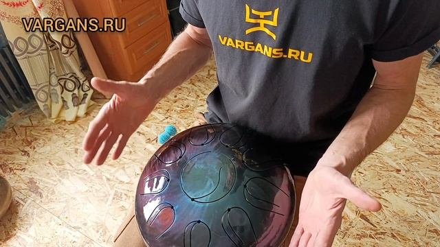 Глюкофон Двутон 1133 - Ля-мажор пентатоника, 432 Гц, 30 см - VARGANS