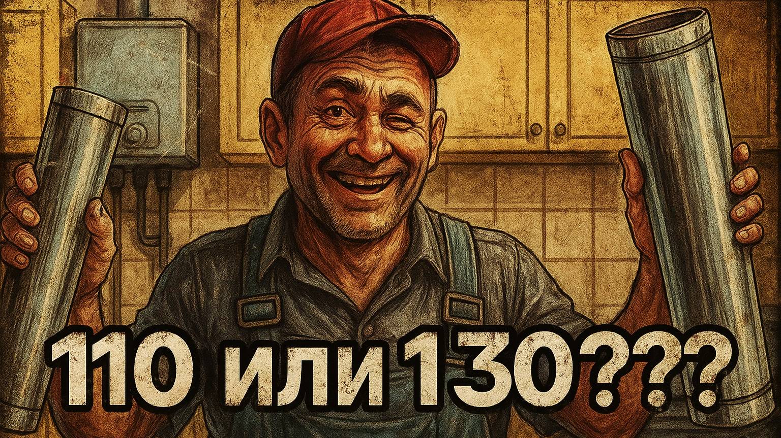 Дымоход какого диаметра ставить на колонку???